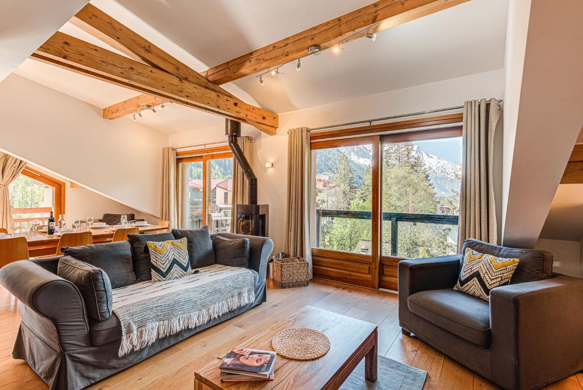 Les Melees Apartments - Alpes Travel - Argentiere Chamonix Buitenkant foto
