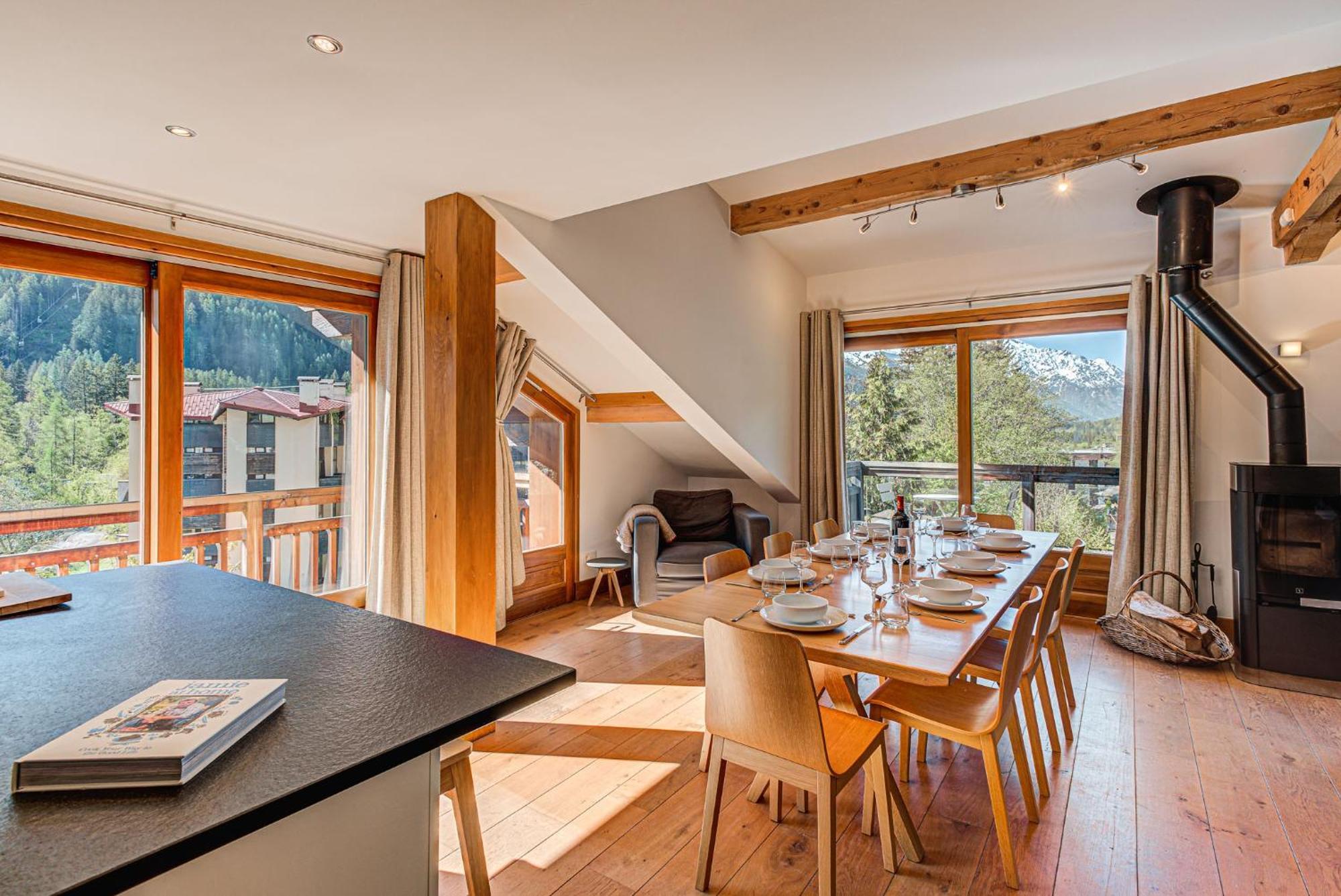 Les Melees Apartments - Alpes Travel - Argentiere Chamonix Buitenkant foto
