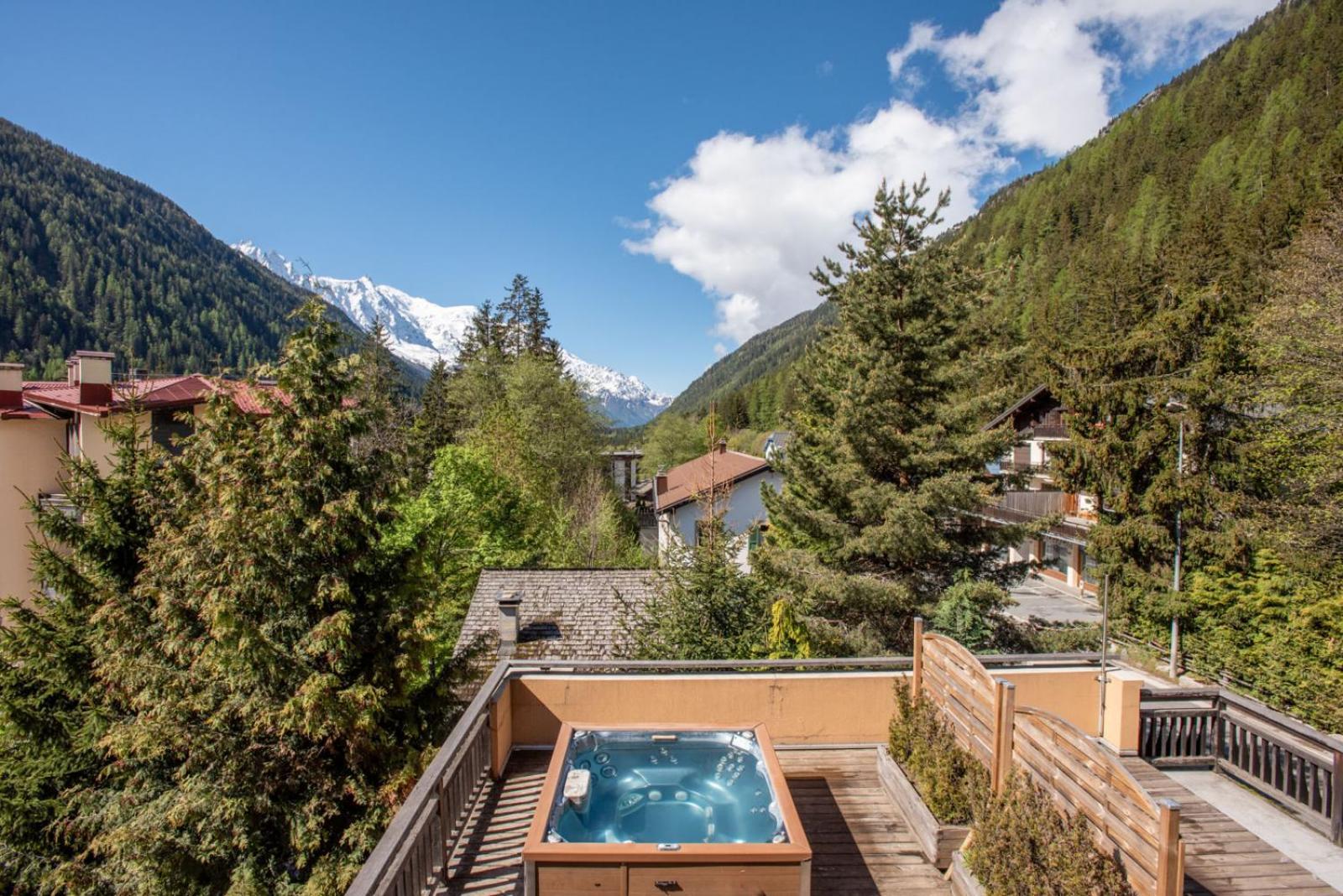 Les Melees Apartments - Alpes Travel - Argentiere Chamonix Buitenkant foto