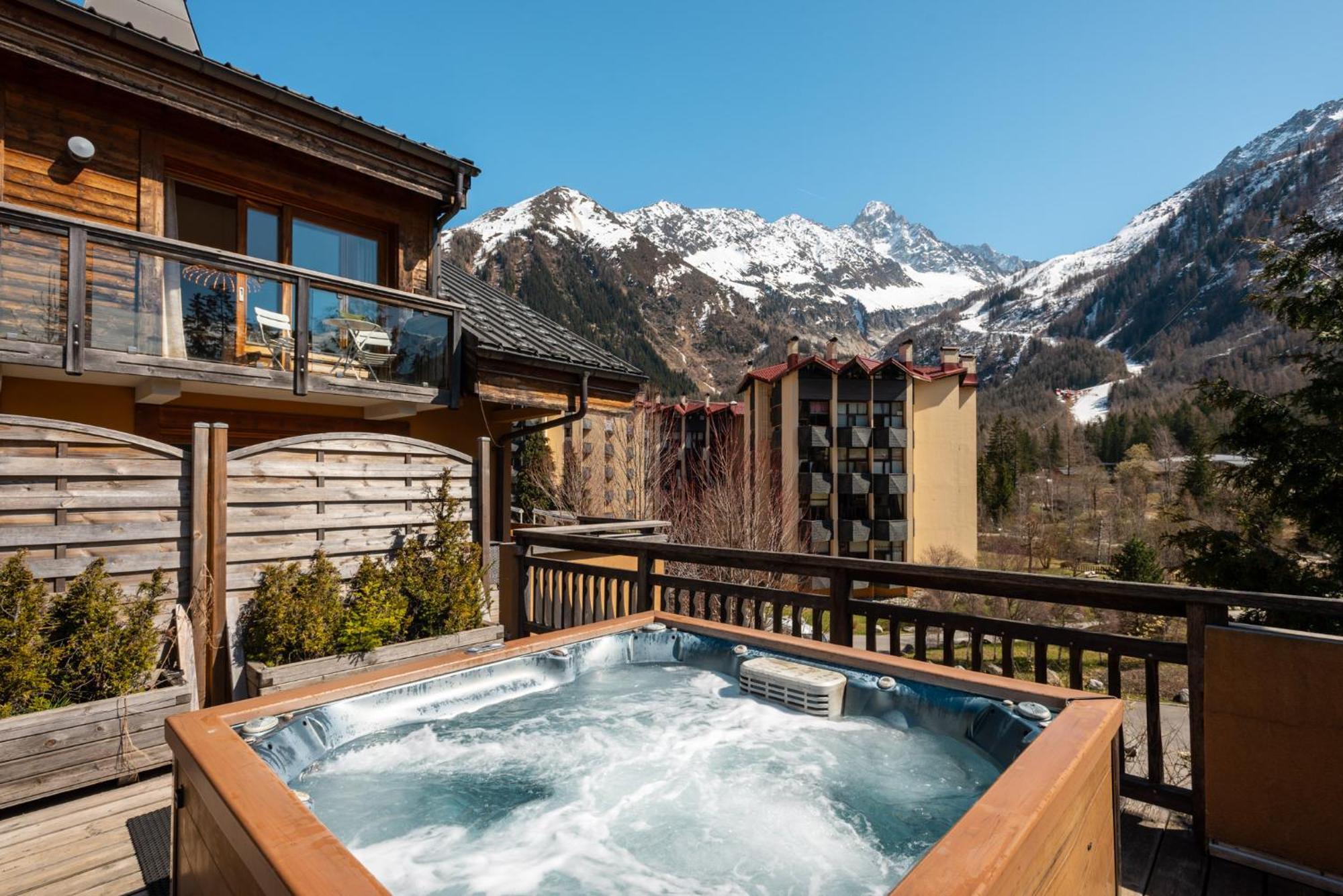 Les Melees Apartments - Alpes Travel - Argentiere Chamonix Buitenkant foto