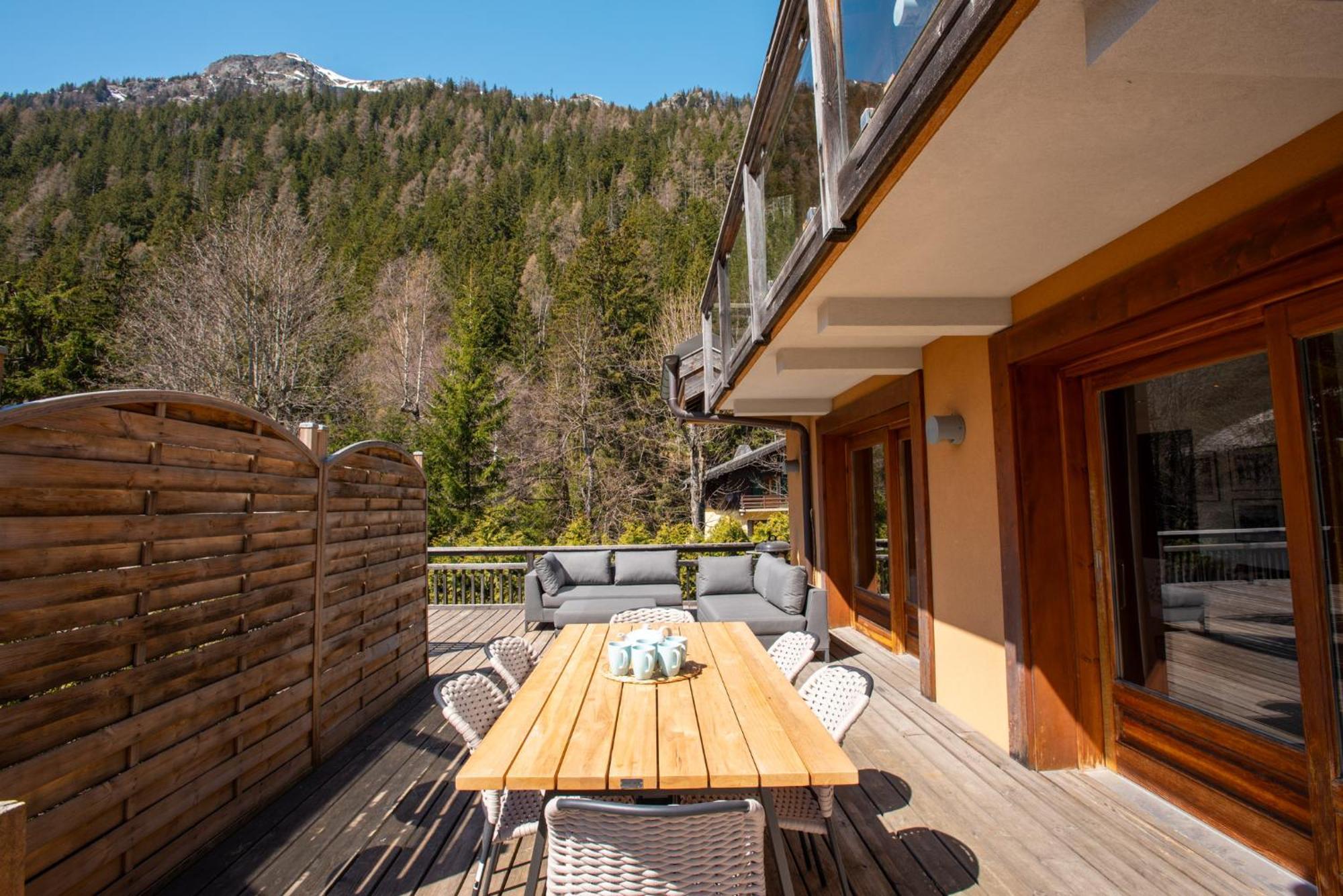 Les Melees Apartments - Alpes Travel - Argentiere Chamonix Buitenkant foto