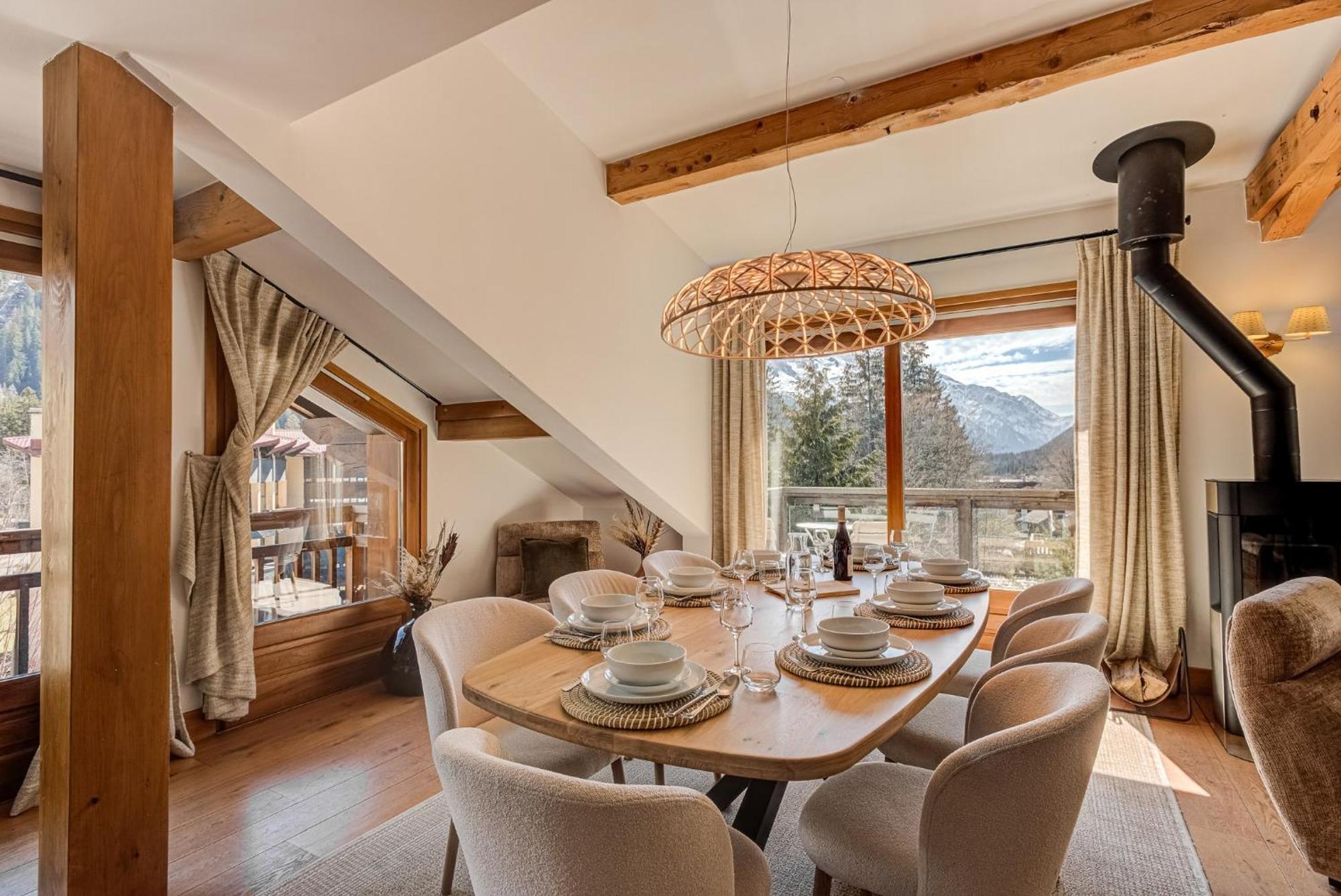 Les Melees Apartments - Alpes Travel - Argentiere Chamonix Buitenkant foto