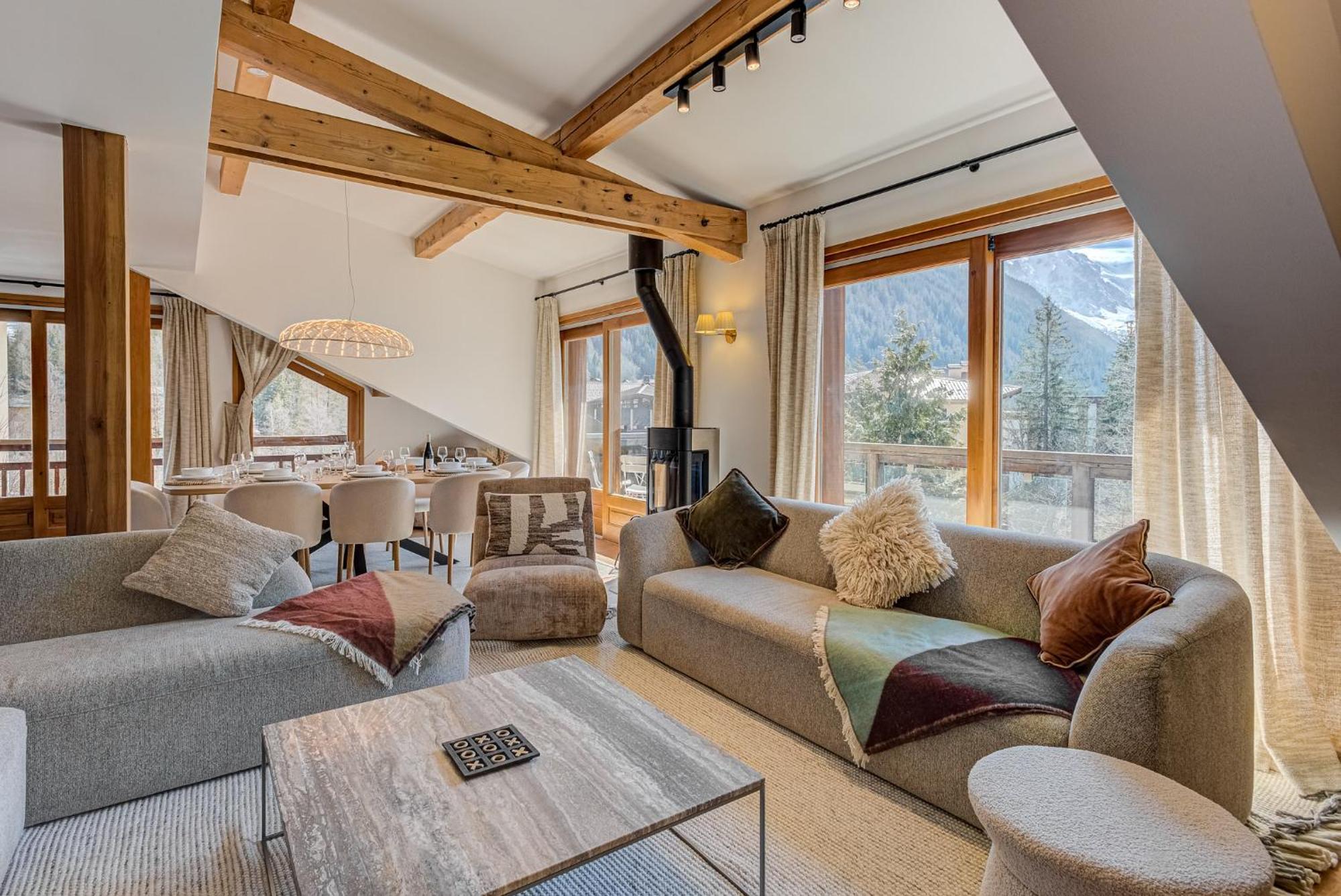 Les Melees Apartments - Alpes Travel - Argentiere Chamonix Buitenkant foto