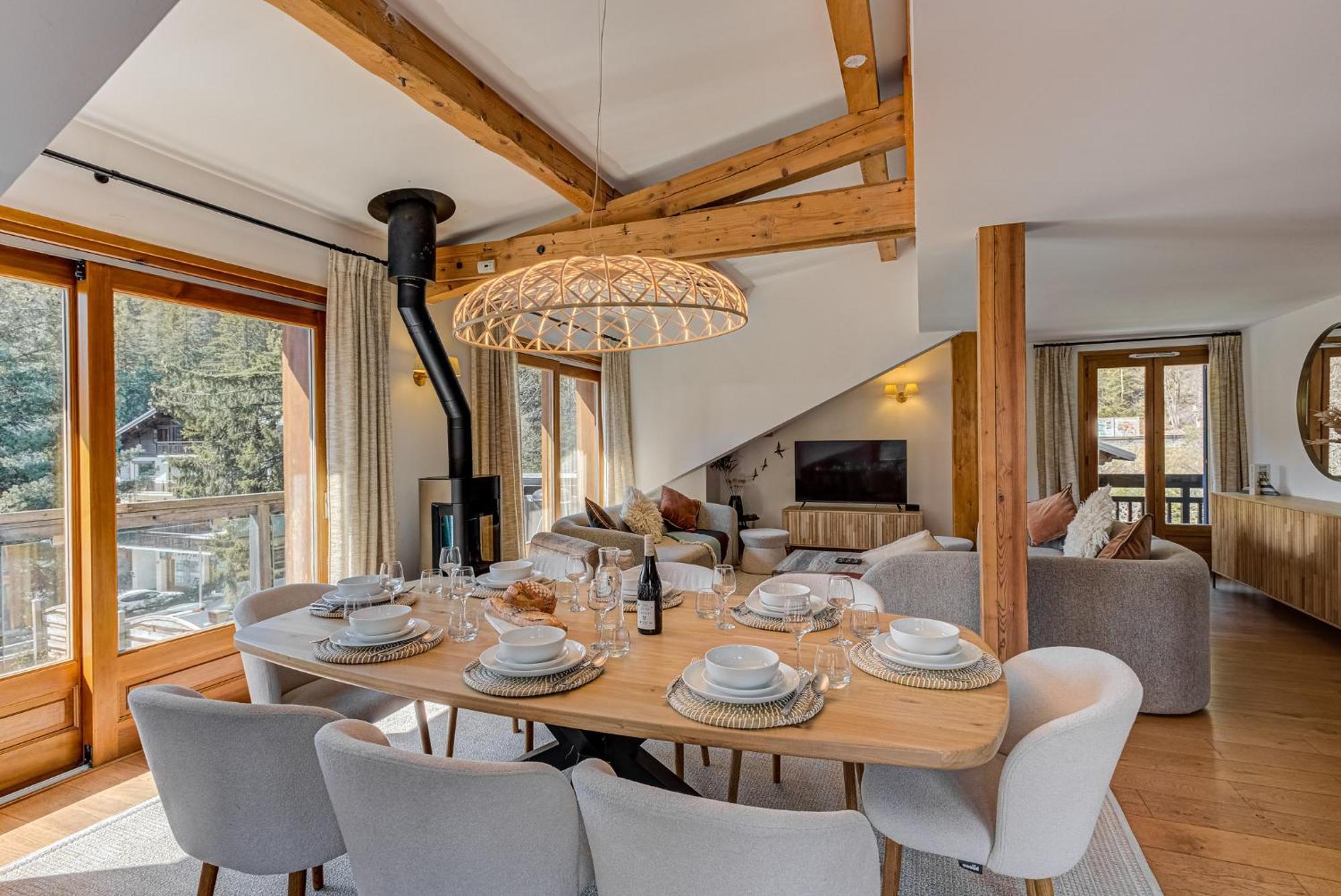 Les Melees Apartments - Alpes Travel - Argentiere Chamonix Buitenkant foto