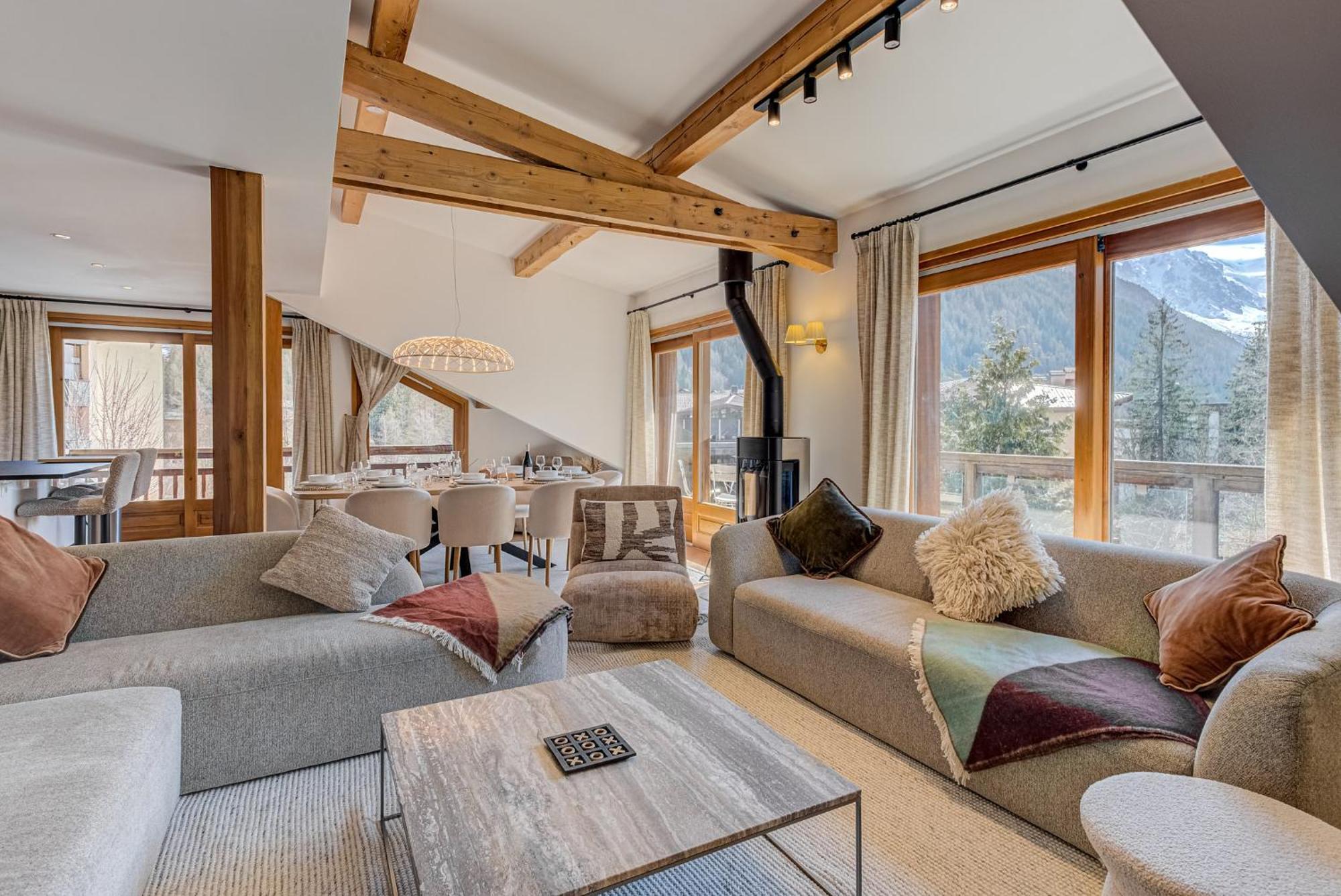 Les Melees Apartments - Alpes Travel - Argentiere Chamonix Buitenkant foto