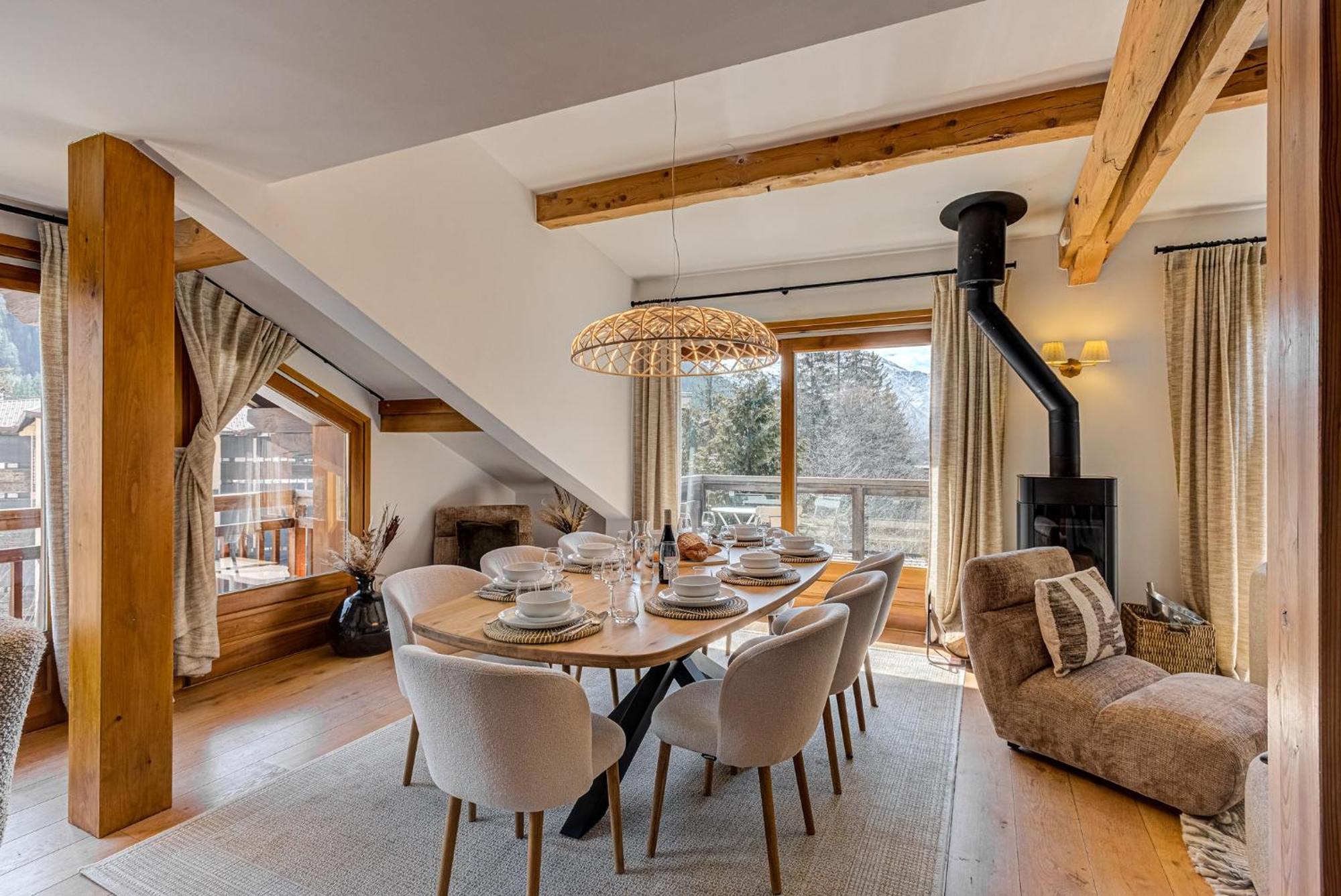 Les Melees Apartments - Alpes Travel - Argentiere Chamonix Buitenkant foto