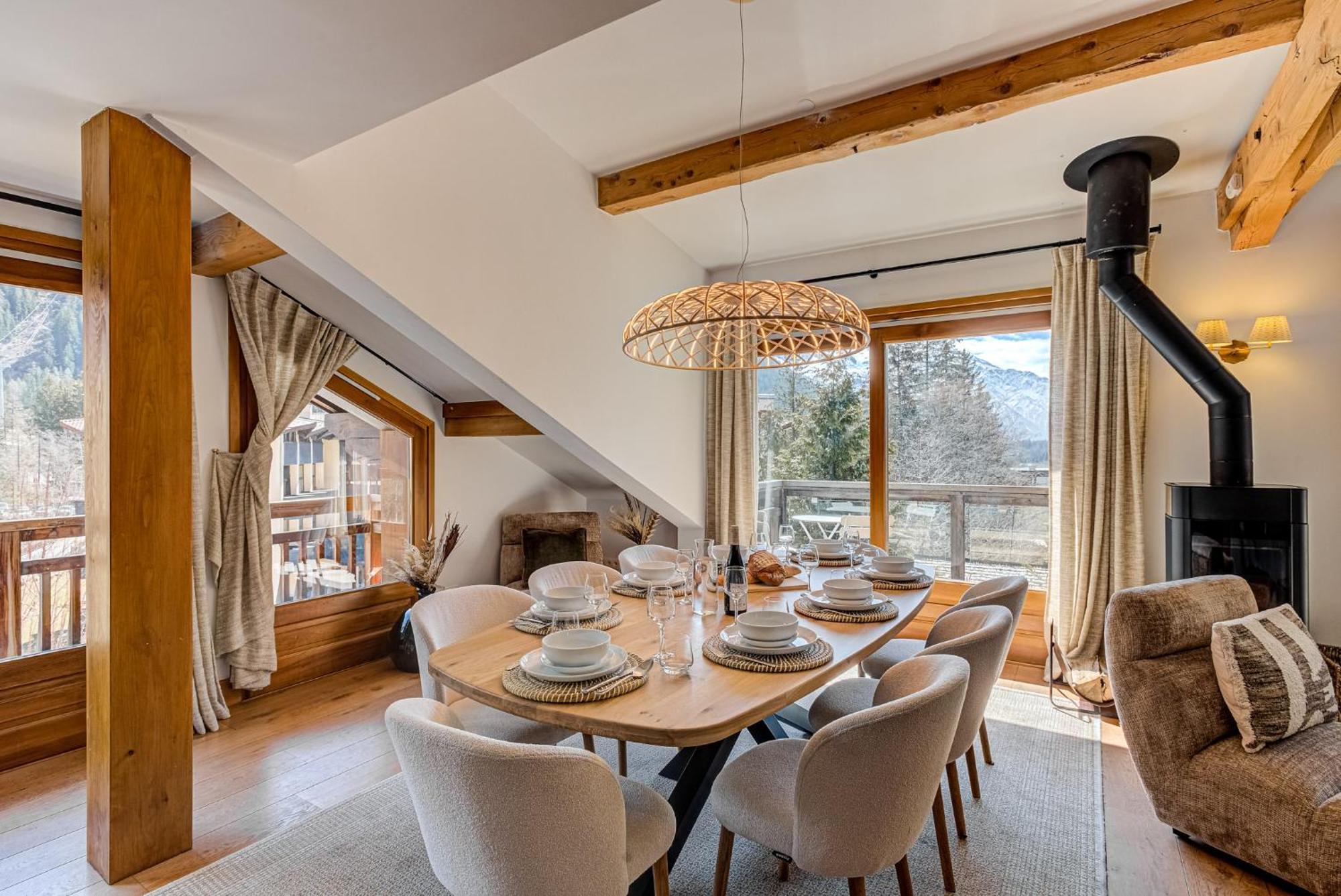 Les Melees Apartments - Alpes Travel - Argentiere Chamonix Buitenkant foto