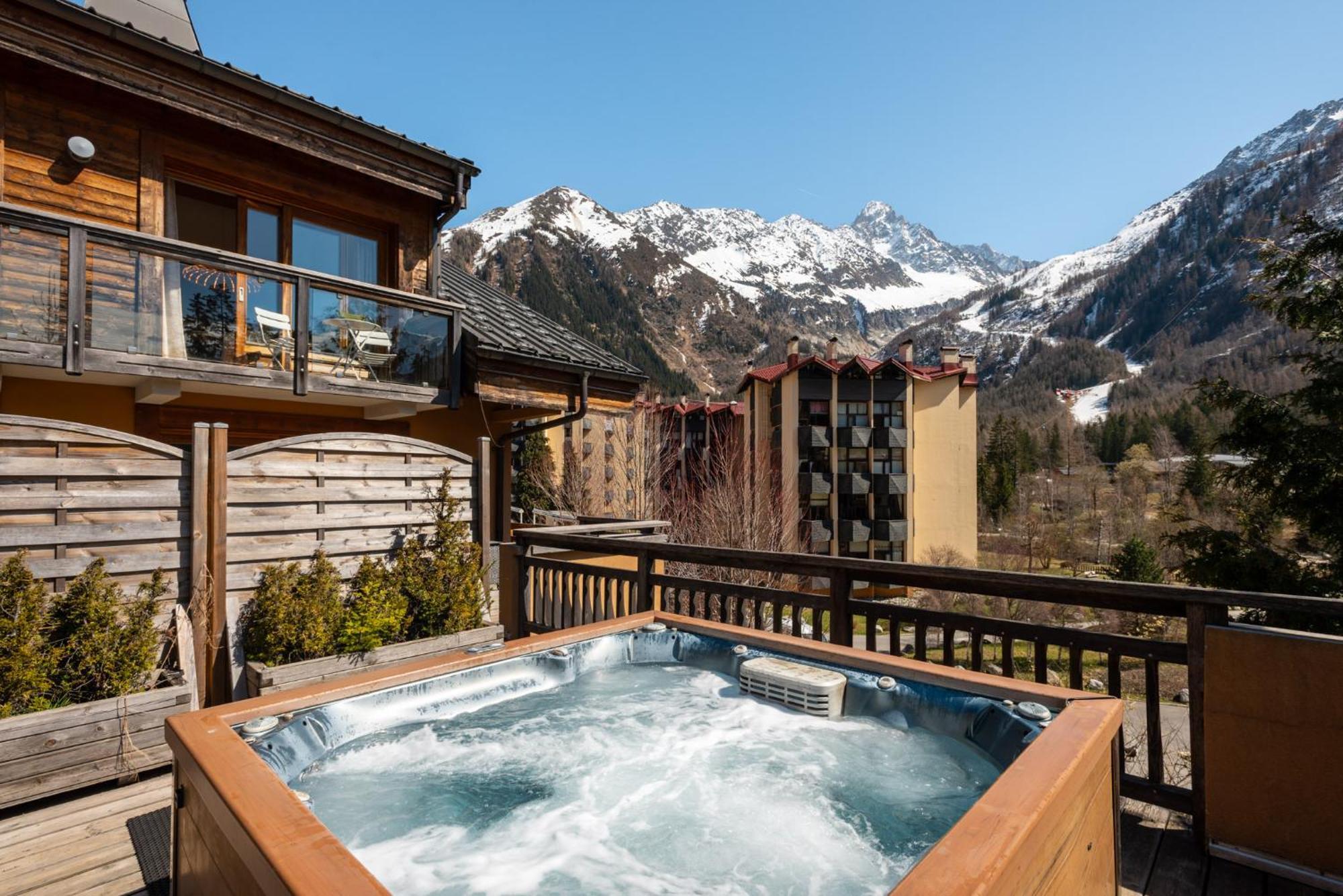 Les Melees Apartments - Alpes Travel - Argentiere Chamonix Buitenkant foto