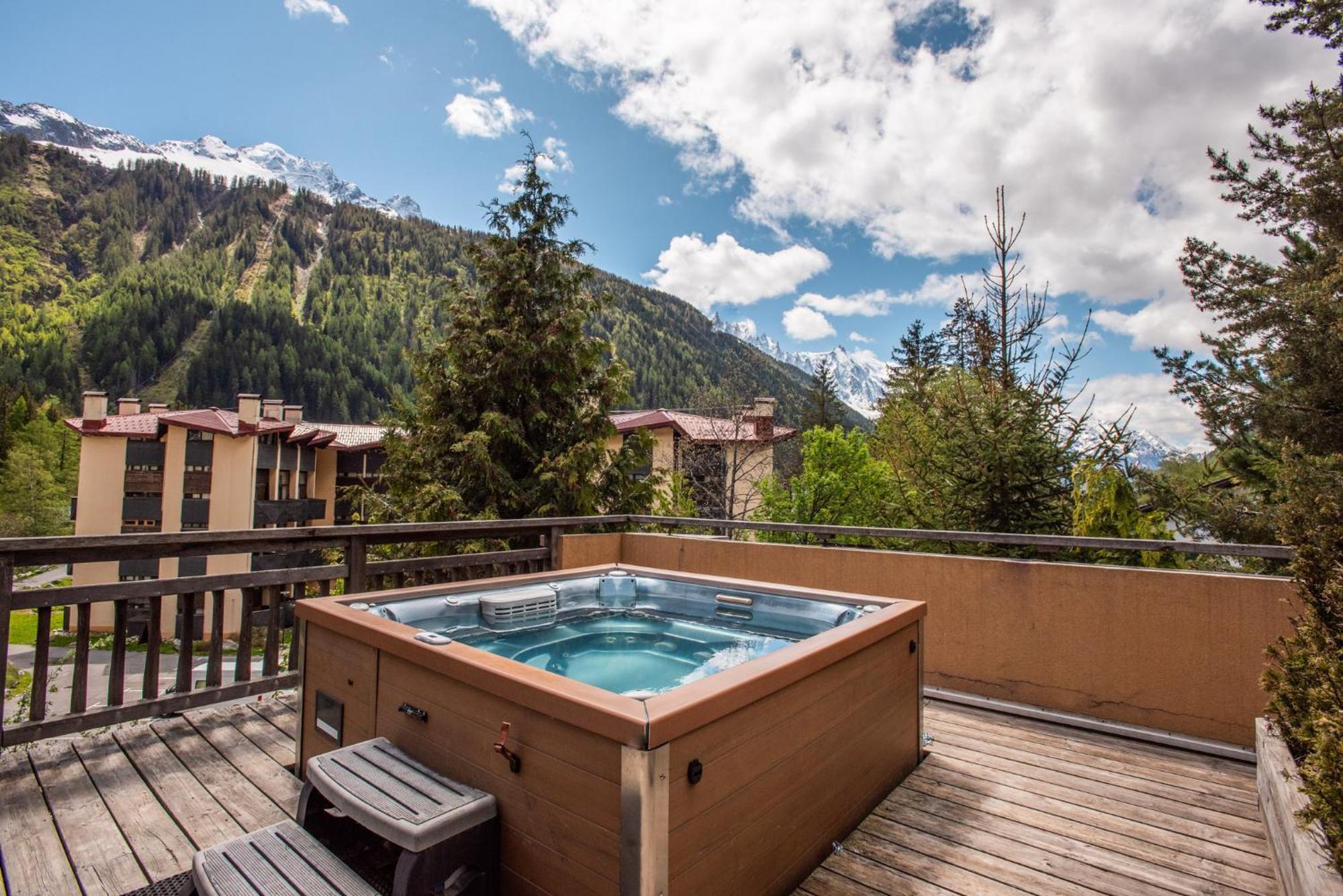 Les Melees Apartments - Alpes Travel - Argentiere Chamonix Buitenkant foto