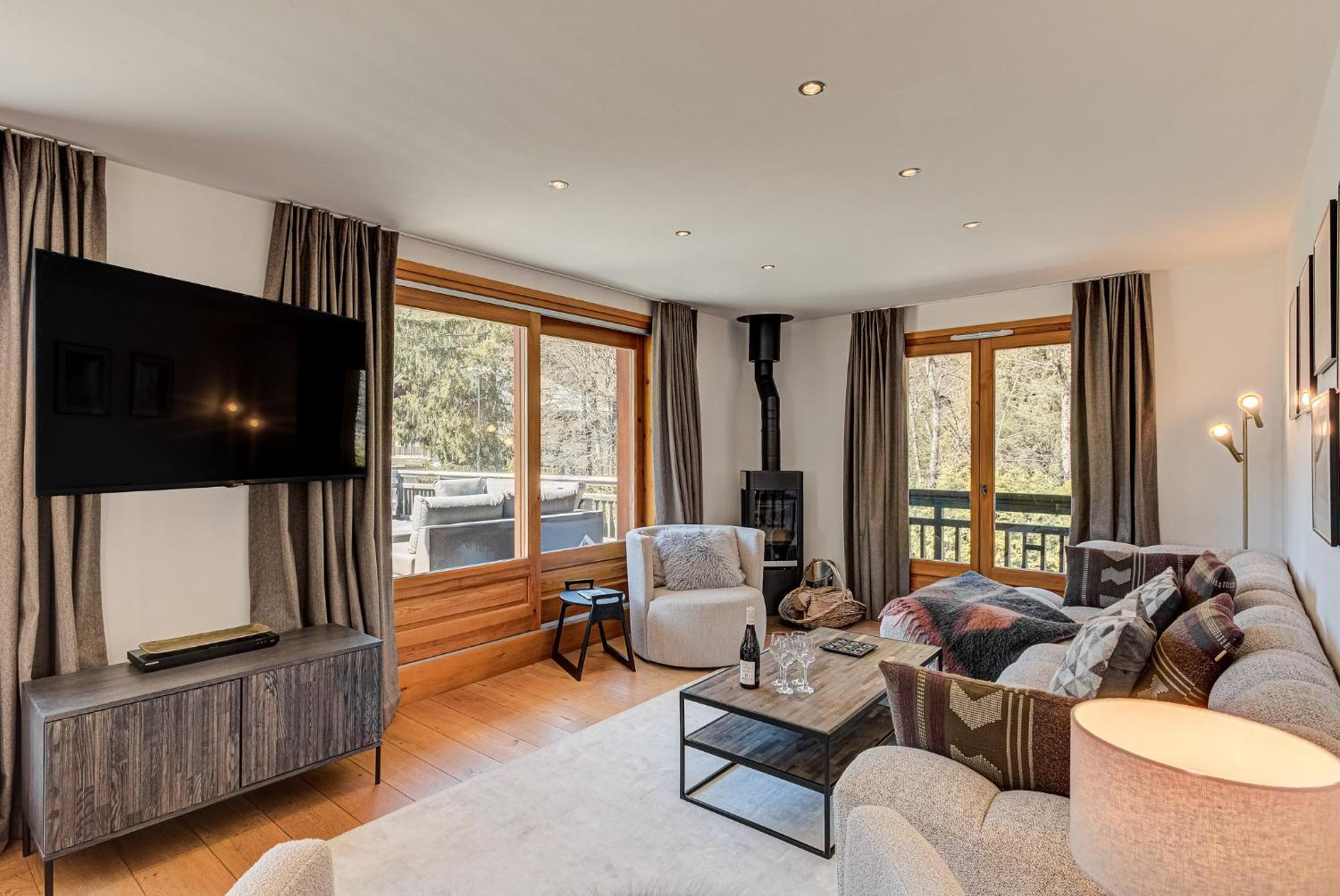 Les Melees Apartments - Alpes Travel - Argentiere Chamonix Buitenkant foto