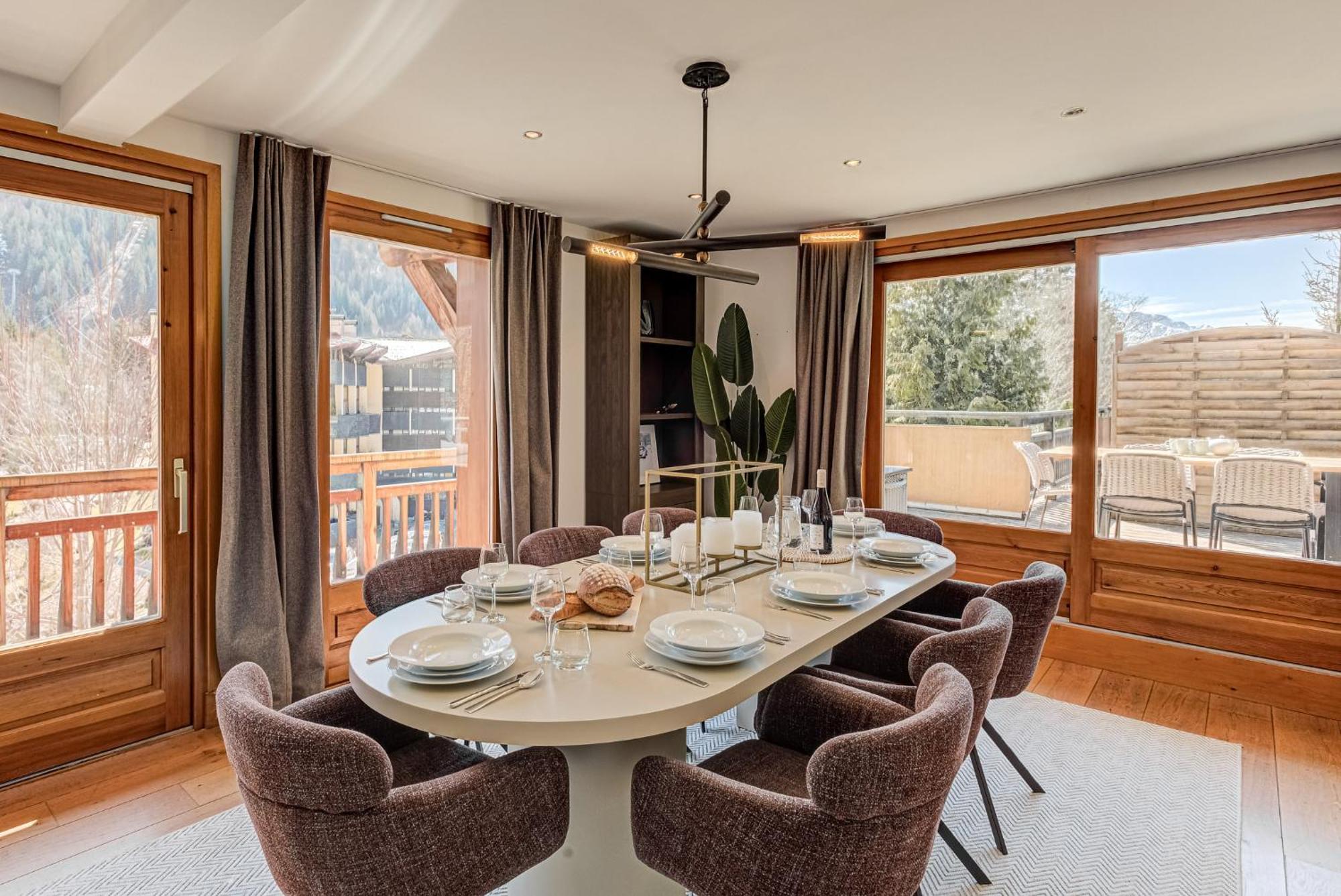 Les Melees Apartments - Alpes Travel - Argentiere Chamonix Buitenkant foto